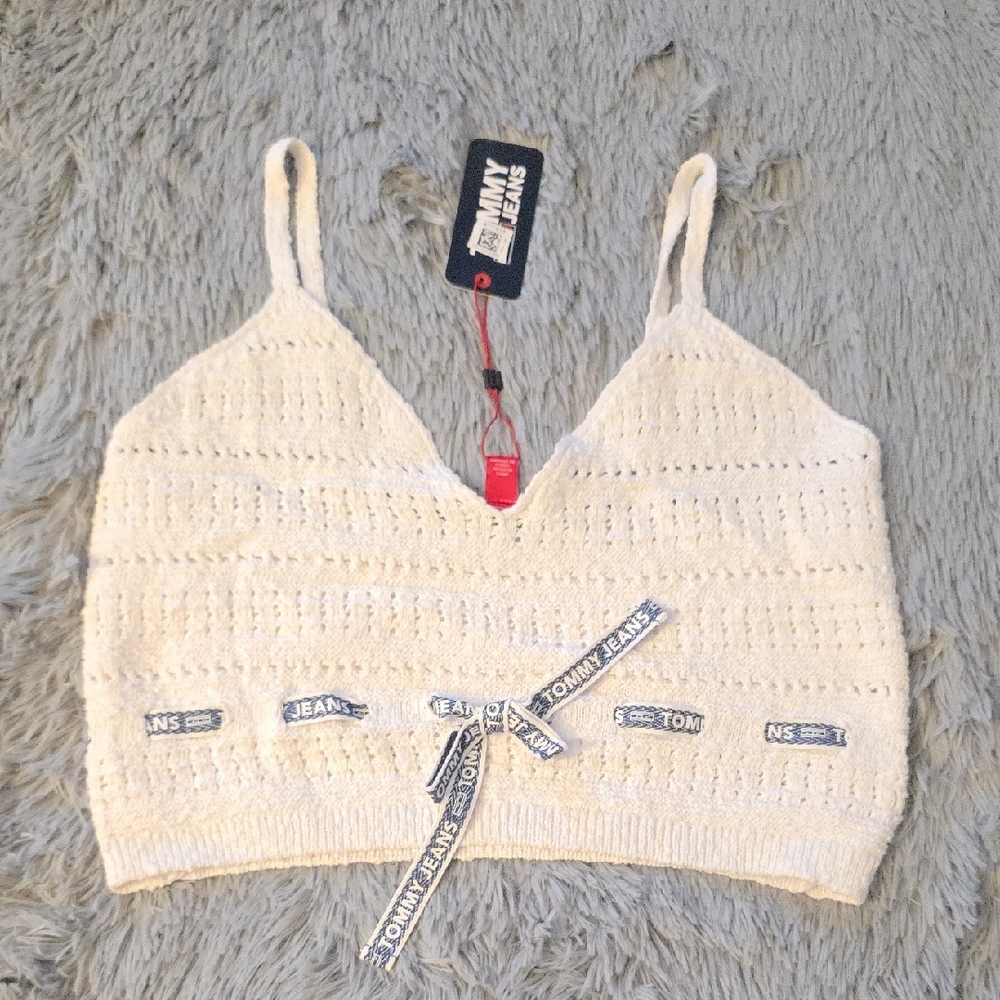 Tommy Hilfiger Cream Knit Camisole